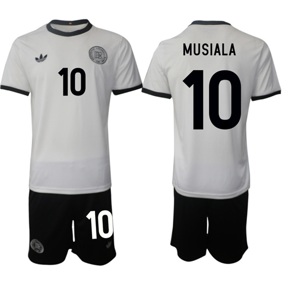 Germany #10 MUSIALA 2025-26 home White Adidas Soccer Suit jerseys