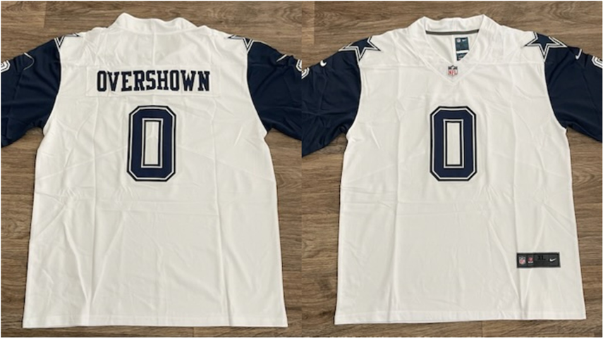 Men's Dallas Cowboys #0 DeMarvion Overshown White Vapor Untouchable Limited Stitched Football Jersey