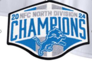 Lions 2024 NFC Champion patch