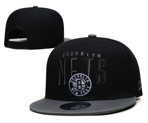 Brooklyn Nets Stitched Snapback Hats-SF1059
