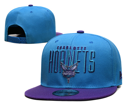 Charlotte Hornets Stitched Snapback Hats-SF1019