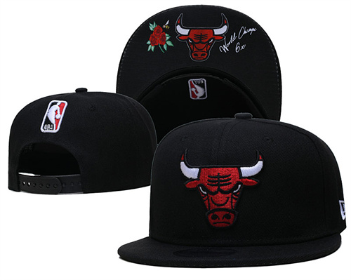 Chicago Bulls Stitched Snapback Hats-SF983