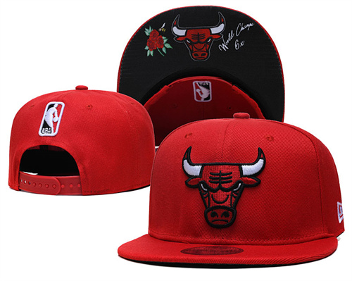 Chicago Bulls Stitched Snapback Hats-SF986