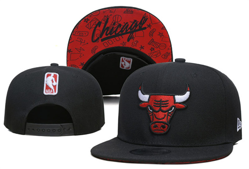 Chicago Bulls Stitched Snapback Hats-SF991