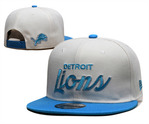 Detroit Lions Stitched Snapback Hats-SF895