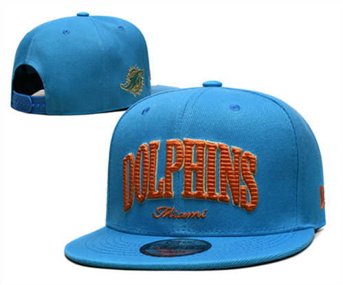 Miami Dolphins Stitched Snapback Hats-SF533
