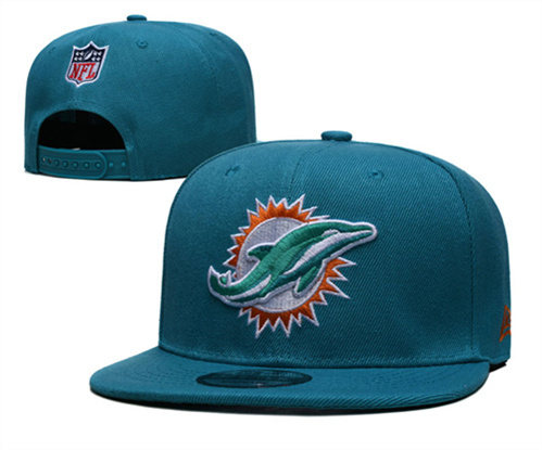 Miami Dolphins Stitched Snapback Hats-SF537