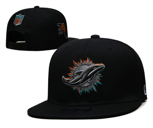 Miami Dolphins Stitched Snapback Hats-SF541
