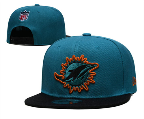 Miami Dolphins Stitched Snapback Hats-SF548