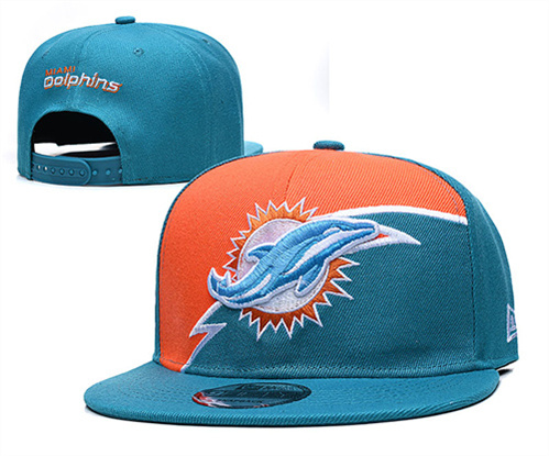 Miami Dolphins Stitched Snapback Hats-SF558