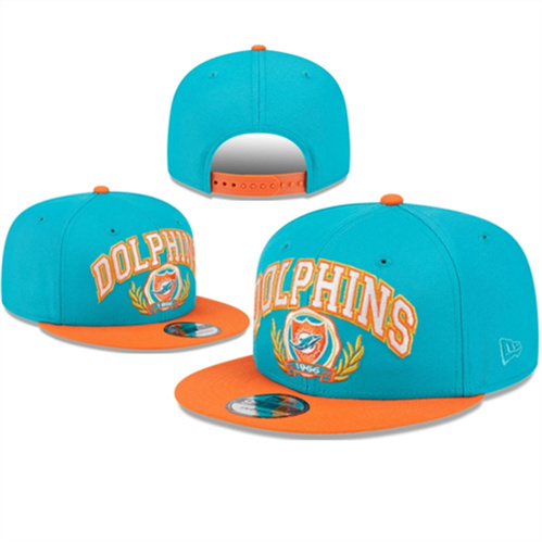 Miami Dolphins Stitched Snapback Hats-SF561