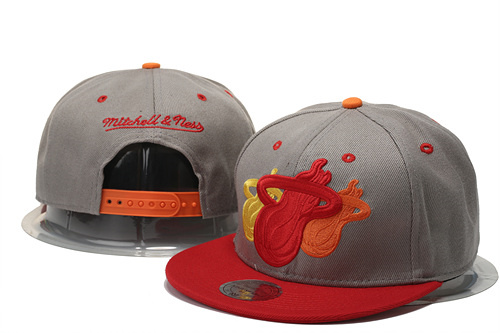 Miami Heat Stitched Snapback Hats-SF1092