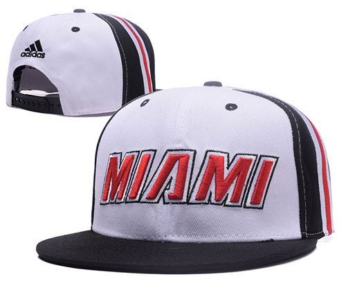 Miami Heat Stitched Snapback Hats-SF1095