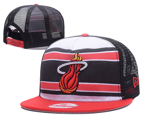 Miami Heat Stitched Snapback Hats-SF1098