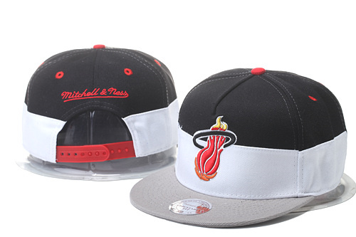 Miami Heat Stitched Snapback Hats-SF1099