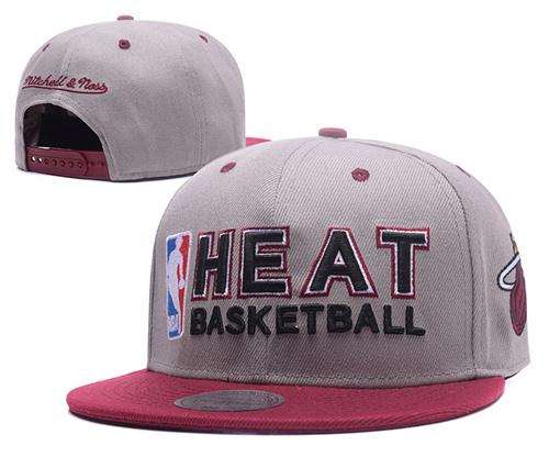 Miami Heat Stitched Snapback Hats-SF1104