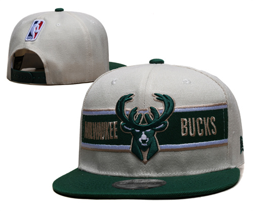 Milwaukee Bucks Stitched Snapback Hats-SF1117
