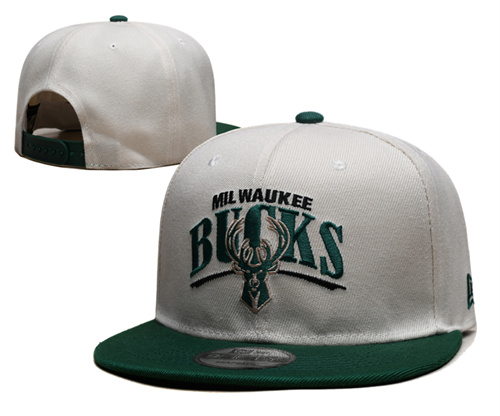 Milwaukee Bucks Stitched Snapback Hats-SF1118