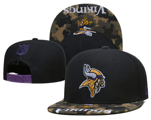 Minnesota Vikings Stitched Snapback Hats-SF836