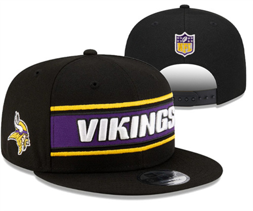 Minnesota Vikings Stitched Snapback Hats-SF837
