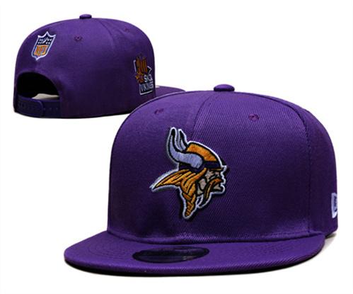 Minnesota Vikings Stitched Snapback Hats-SF846