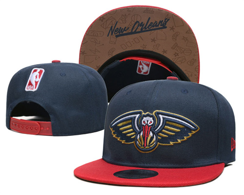 New Orleans Pelicans Stitched Snapback Hats-SF1112