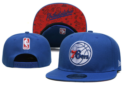Philadelphia 76ers Stitched Snapback Hats-SF951