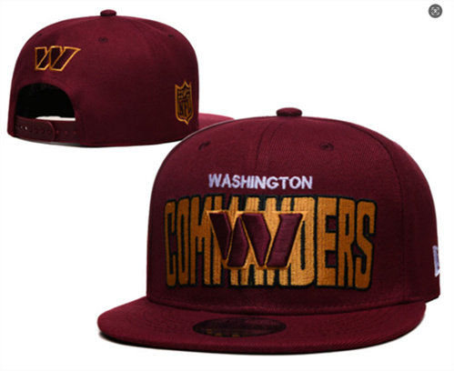 Washington Commanders Stitched Snapback Hats-SF602