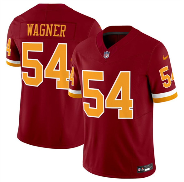 Men's Washington Commanders #54 Bobby Wagner Burgundy 2025 F.U.S.E. Throwback Limited Football Stitched Jersey