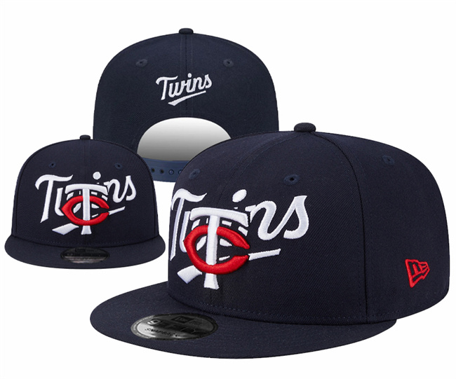 Minnesota Twins 2025 Stitched Snapback Hats 004