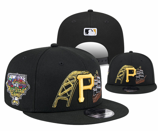 Pittsburgh Pirates 2025 Stitched Snapback Hats 0047