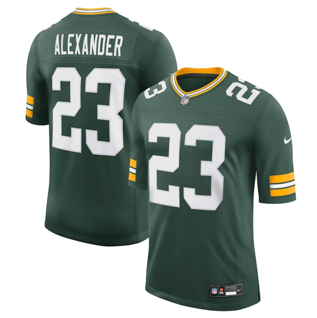 Men's Green Bay Packers #23 Jaire Alexander Green 2025 New Vapor Untouchable Limited Football Stitched Jersey
