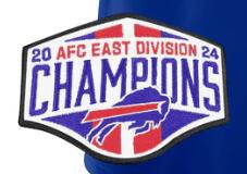 Buffalo Bills 2024 AFC East Division Champions PATCH