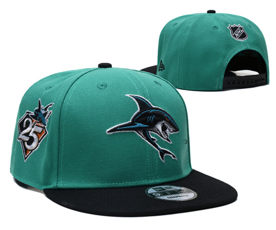 San Jose Sharks Stitched NHL Snapback Hats-TX297