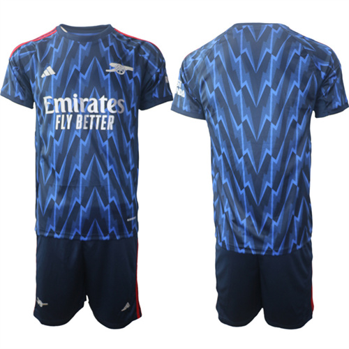 Men's Arsenal Blank 2025-26 Away Suit Soccer Jerseys