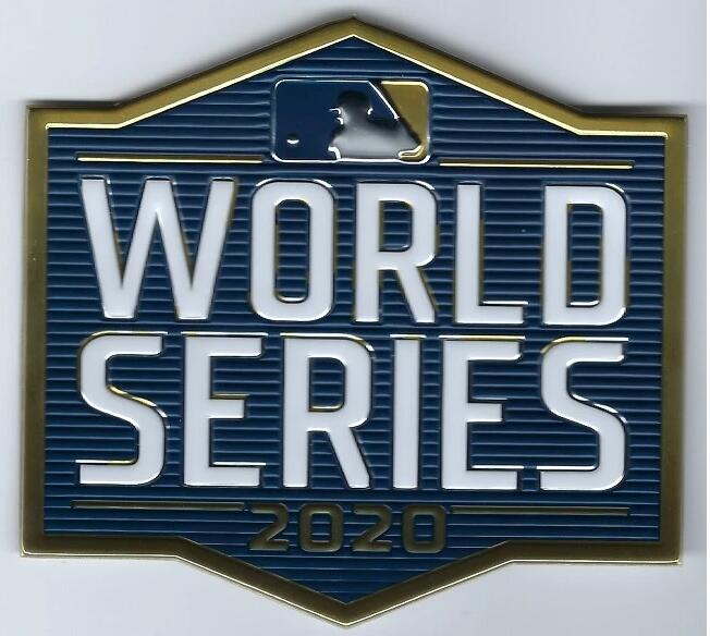 MLB 2020 World Series Patch