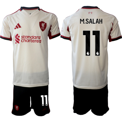 Men's Liverpool #11 M.SALAH 2025-26 away Suit Soccer Jerseys
