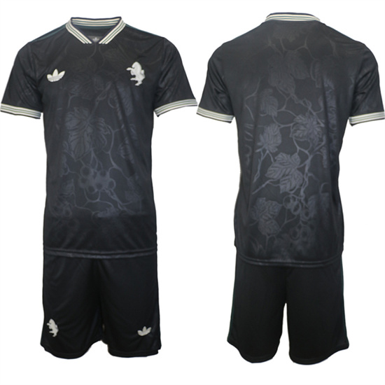 Men's Juventus FC Blank Away 2025-26 Suit Soccer Jerseys