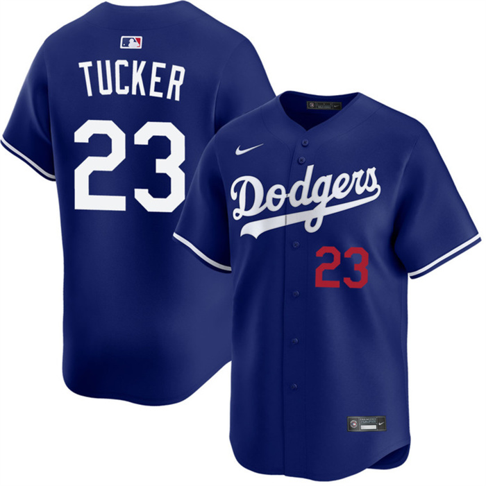 Men's Los Angeles Dodgers #23 Kyle Tucker Royal 2026 Limited Stitched Baseball Jersey