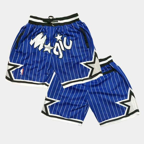 Men's Orlando Magic Blue Swingman Shorts( Run Smaller)