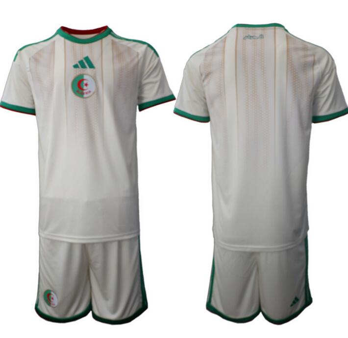 Men's Algeria Blank Or Custom National Team FIFA x World Cup 2026 Home Red On Eusebio special edition Jersey