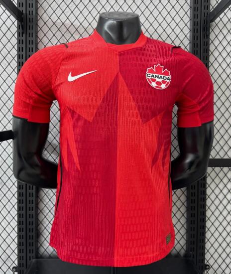 Canada Blank Red 2026 World Cup National Team Soccer Jersey