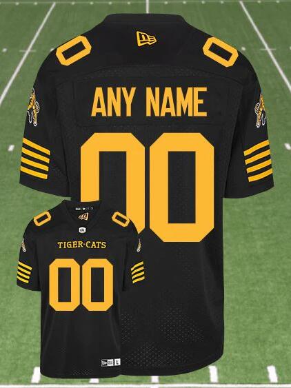 CFL Hamilton tiger cats Custom Black Crested Home