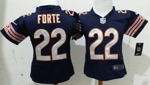 Nike Chicago Bears #22 Matt Forte Blue Toddlers Jersey