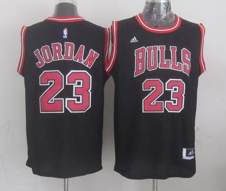 Chicago Bulls #23 Michael Jordan Revolution 30 Swingman 2014 New Black Jersey