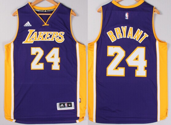 Los Angeles Lakers #24 Kobe Bryant Revolution 30 Swingman 2014 New Purple Jersey