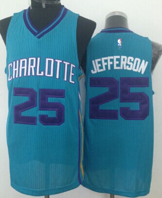Charlotte Hornets #25 Al Jefferson Green Swingman Jersey
