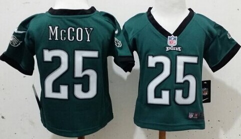 Nike Philadelphia Eagles #25 LeSean McCoy Dark Green Toddlers Jersey