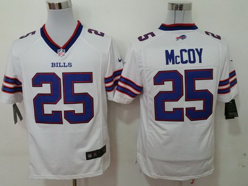 Nike Buffalo Bills #25 LeSean McCoy 2013 White Game Jersey