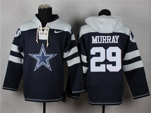 Nike Dallas Cowboys #29 DeMarco Murray 2014 Blue Hoodie